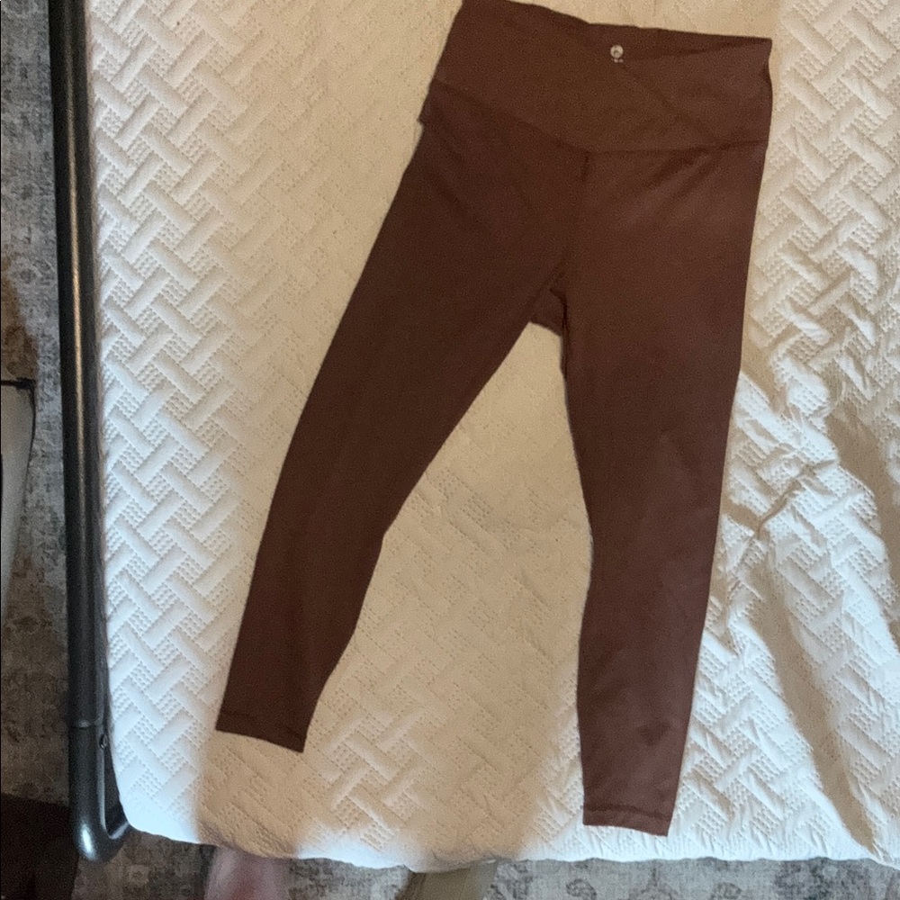 90 Degree By Reflex Brown Leggings